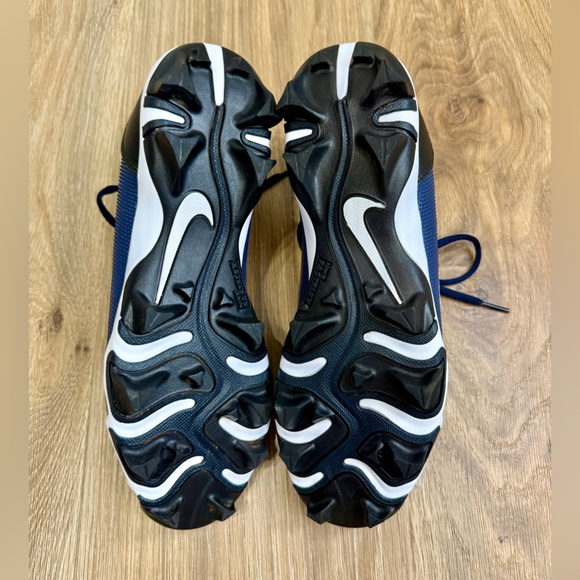 Nike Force Trout 9 Keystone Baseball Cleats Mens Sz 8.5 Midnight Navy White - Picture 4 of 6